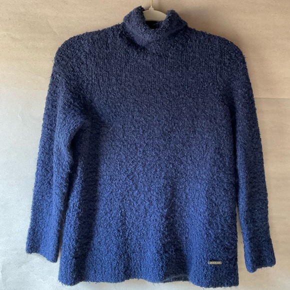 Michael Kors Deep Blue Turtleneck Sweater. Size M. - Picture 1 of 7